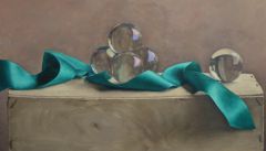 Glass and Ribbon 24 x 43 cm