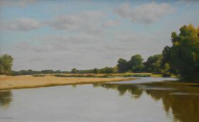 Loirebanks, Late Summer 33 x 55 cm