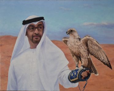 Prince Héritier Mohammed bin Zayed Al Nahyan 92 x 73 cm